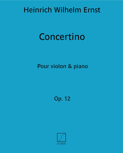 Concertino Op. 12 pour violon & piano