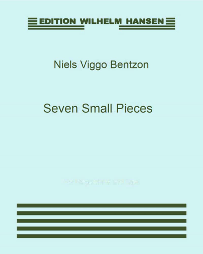 Seven Small Pieces, Op. 3