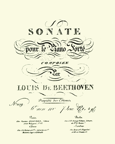 Piano Sonata, op. 110