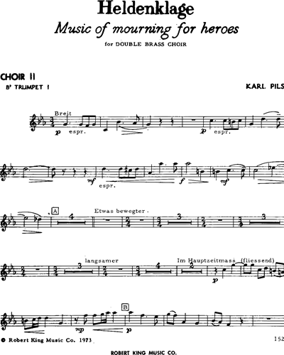 [Choir 2] Trumpet in Bb 1