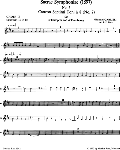 [Choir 2] Trumpet in Bb 2 (Alternative)