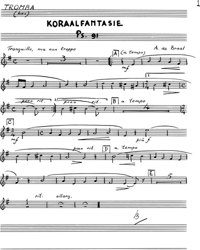 [Solo] Trumpet in Bb