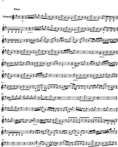 Concerto a 5 in G op. 9/6