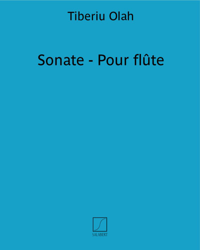Sonate - Pour flûte