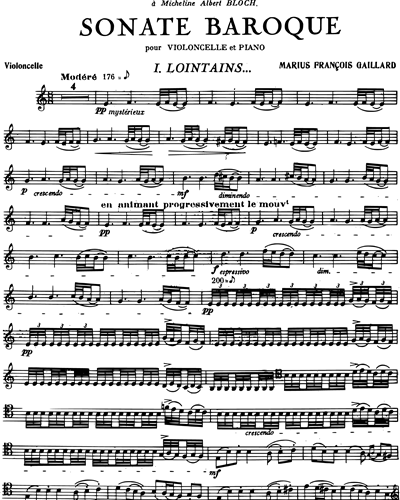 Sonate baroque