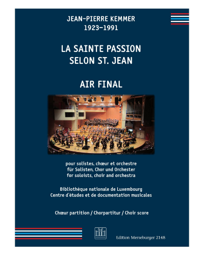 Air Final (from 'La Sainte Passion Selon St. Jean')