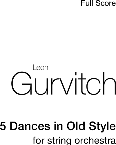 5 Dances in Old Style