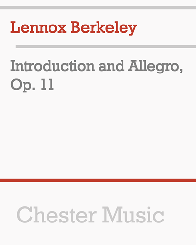 Introduction and Allegro, Op. 11