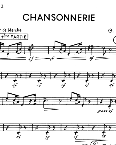 Chansonnerie Quintette De Cuivres