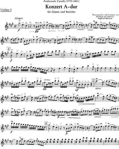 Concerto in A major