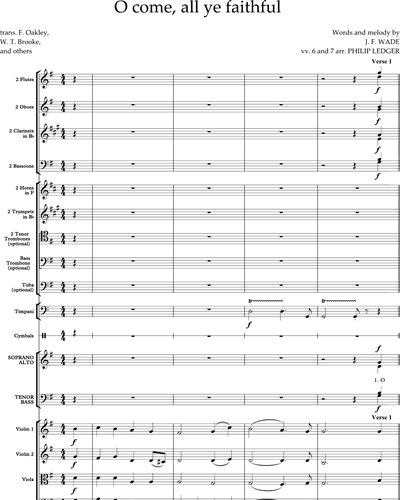 Full Score & Mixed Chorus