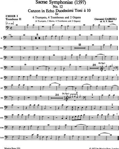 [Choir 1] Trombone 2