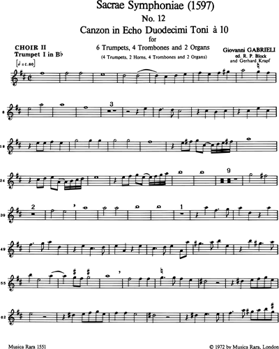 [Choir 2] Trumpet 1 in Bb