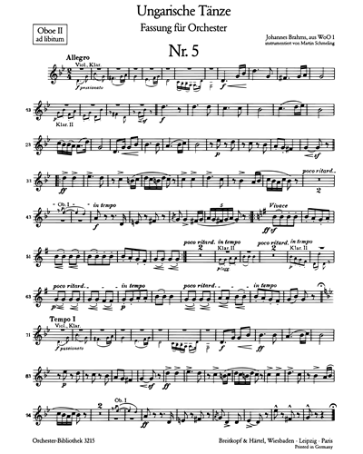 Oboe 2 (ad libitum)