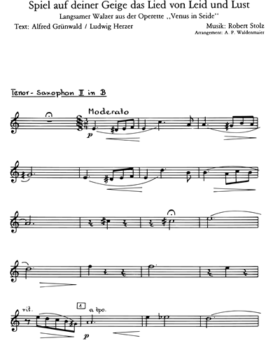 Tenor Saxophone 1