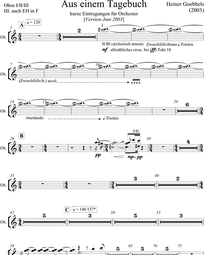 Oboe 1 - 2 & Oboe 3/English Horn