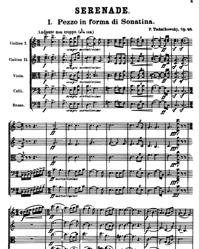 Serenade for Strings Op. 48