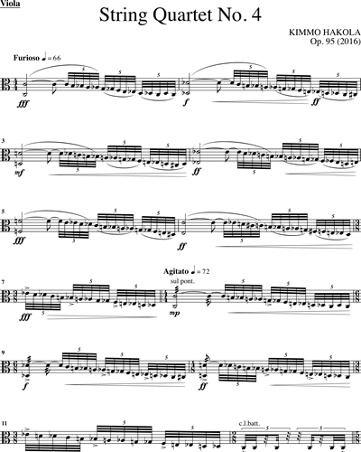 String Quartet No. 4, op. 95