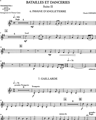Trumpet in C 3/Bugle (Alternative)