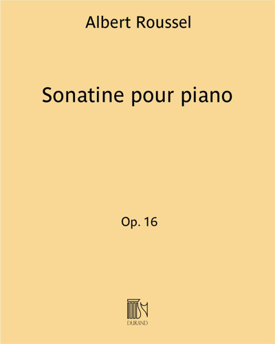 Sonatine pour piano Op. 16