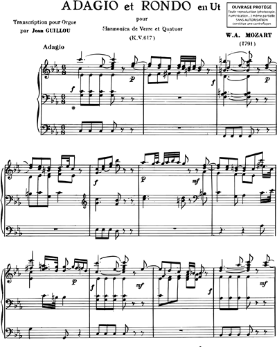 Adagio and Rondo in C minor (KV. 617)
