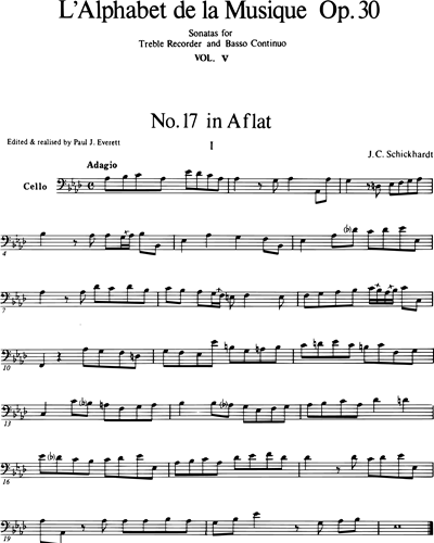 L'Alphabet de la Musique op. 30, Nr. 17 - 20