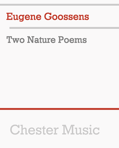 Two Nature Poems