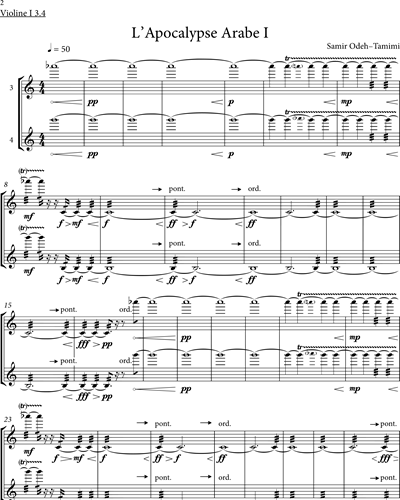 Violin 1 III-IV