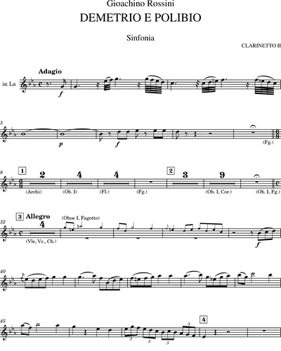 Demetrio e Polibio [Critical Edition] - Sinfonia
