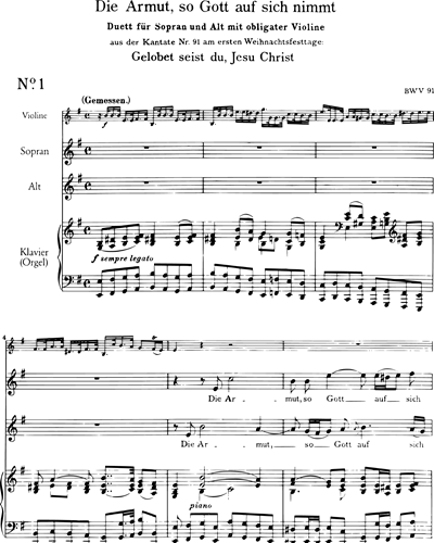 Ausgewählte Duette für Sopran und Alt - Heft 1