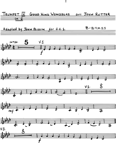 Trumpet in C 4 (Alternative)