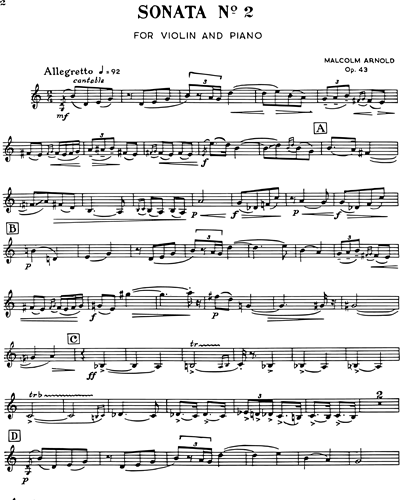 Sonata No. 2, Op. 43