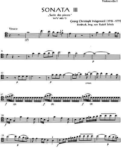 Sonata No.3 in C Major (Suite of Pieces)