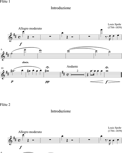 Flute 1 & Flute 2