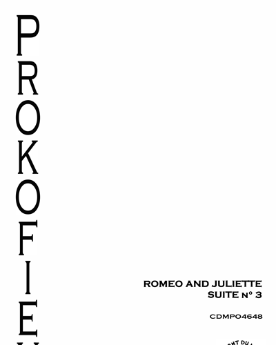 Roméo Et Juliette Suite No. 3