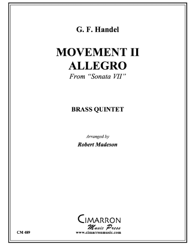 Allegro from 'Sonata VII'
