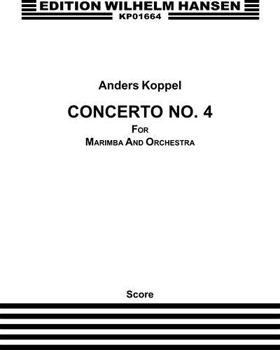 Marimba Concerto No. 4