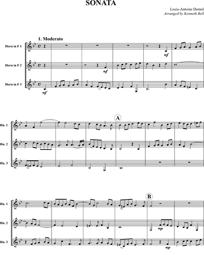 Sonata á tres, op. 3