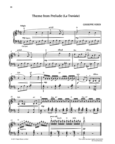 Theme from Prelude ('La Traviata')