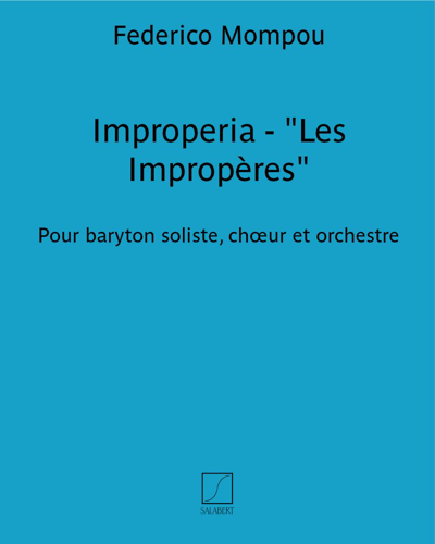Improperia - "Les Impropères"