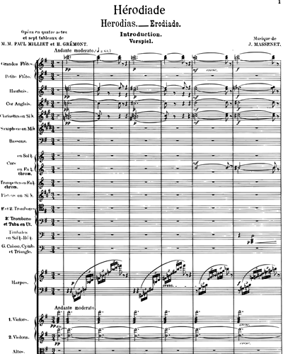 Volume 1 Opera Score