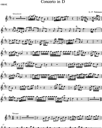 Concerto in D-dur TWV 51:D5