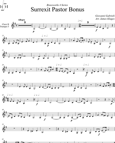 [Choir 2] Trumpet 5