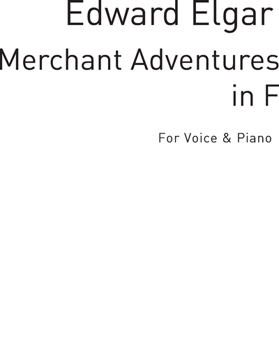 Merchant Adventurers (in F)