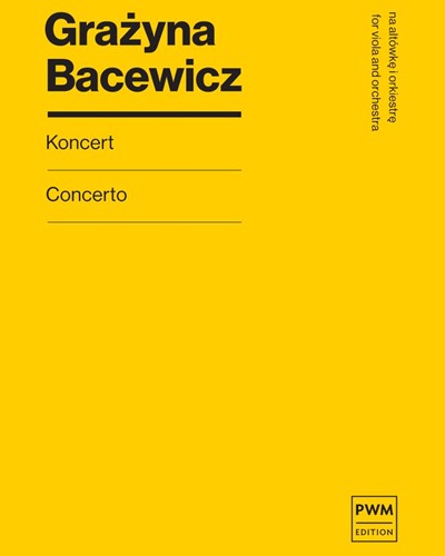 Concerto for Viola and Orchestra