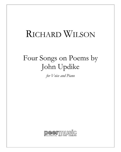 Four Songs on Poems by John Updike