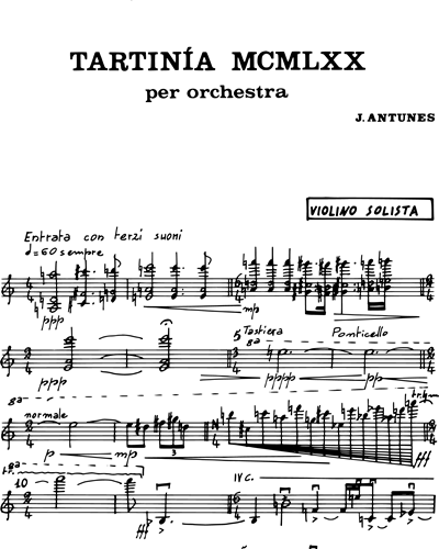 Tartinia MCMLXX