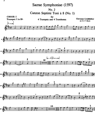 [Choir 1] Trumpet in Bb 1 (Alternative)