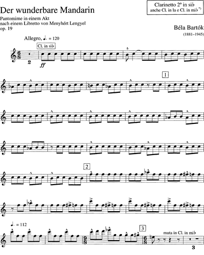 Clarinet 2 in Bb & Eb