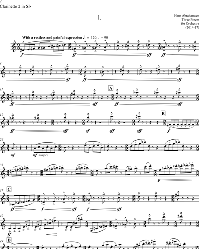 Clarinet in Bb 2/Bass Clarinet 2